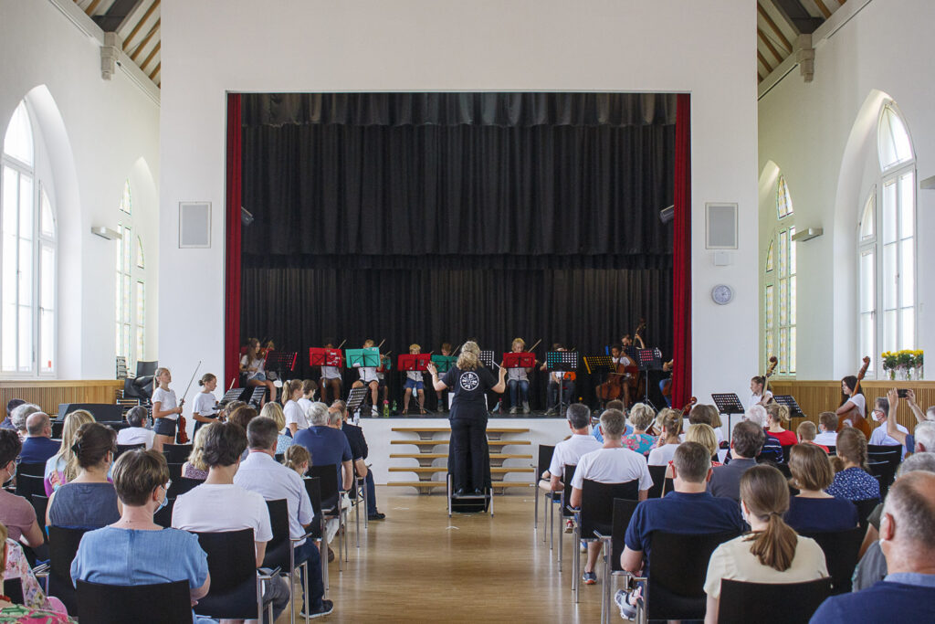 Auftritt der Vororchester