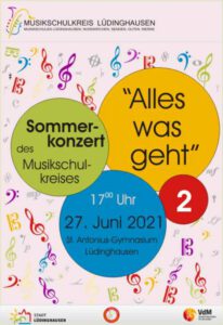 Plakat Sommerkonzert Teil 2