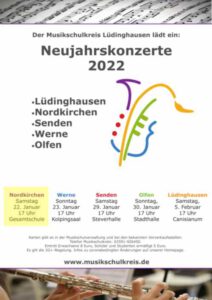 Coronabedingt abgesagt - Neujahrskonzert des Musikschulkreises in Nordkirchen @ Forum der Johann-Conrad-Schlaun-Schule
