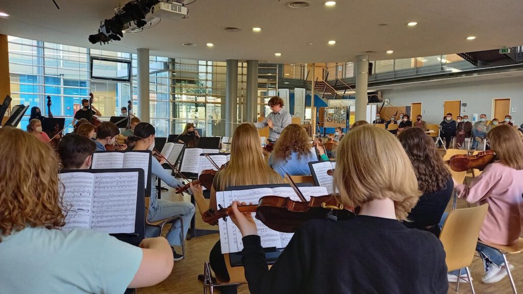JSO bei der Generalprobe in Nordkirchen