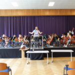 Generalprobe der Vororchester zum Musikschultag 2022