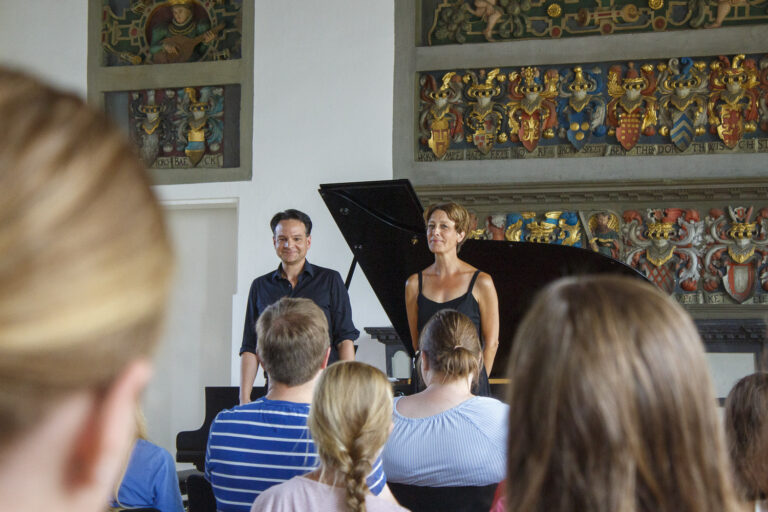 Annette Bialonski und Andreas Lobisch beim 2. Lehrerkonzert 2022