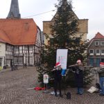 "Das mozartastische Flötentrio" bei der Straßenmusik in Werne