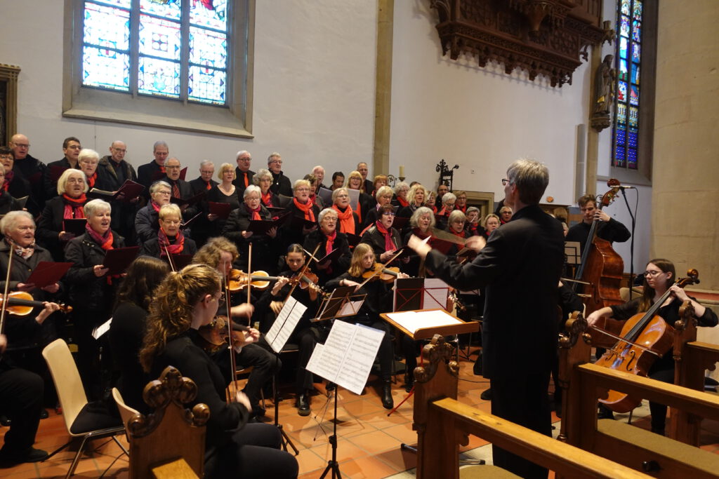 Projektorchester des Musikschulkreises Beim Auftritt