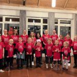 Die neuen T-Shirts des Kinder- und Jugendchores
