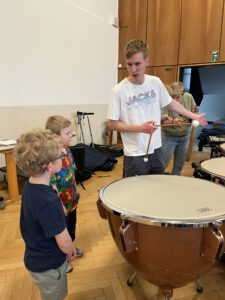Besuch der Vorschulkinder beim JSO