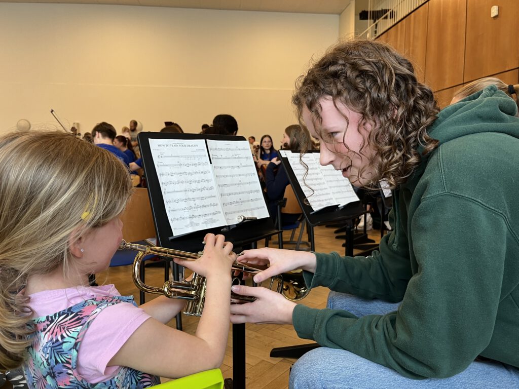 Besuch der Vorschulkinder beim JSO