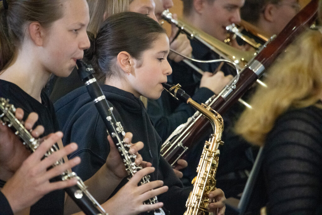 JSO beim Eröffnungskonzerts des Musikschultags 2024 in Nordkirchen