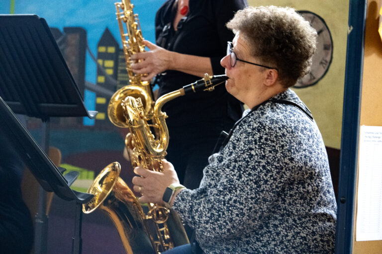Saxophonquartett beim Musikschultag 2024