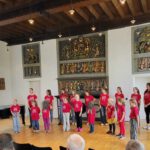 Kinder- und Jugendchor beim Konzert 2024 in der Burg Lüdinghausen