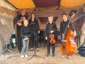 Barockensemble beim "Ville de Barock" 2024 in Nordkirchen