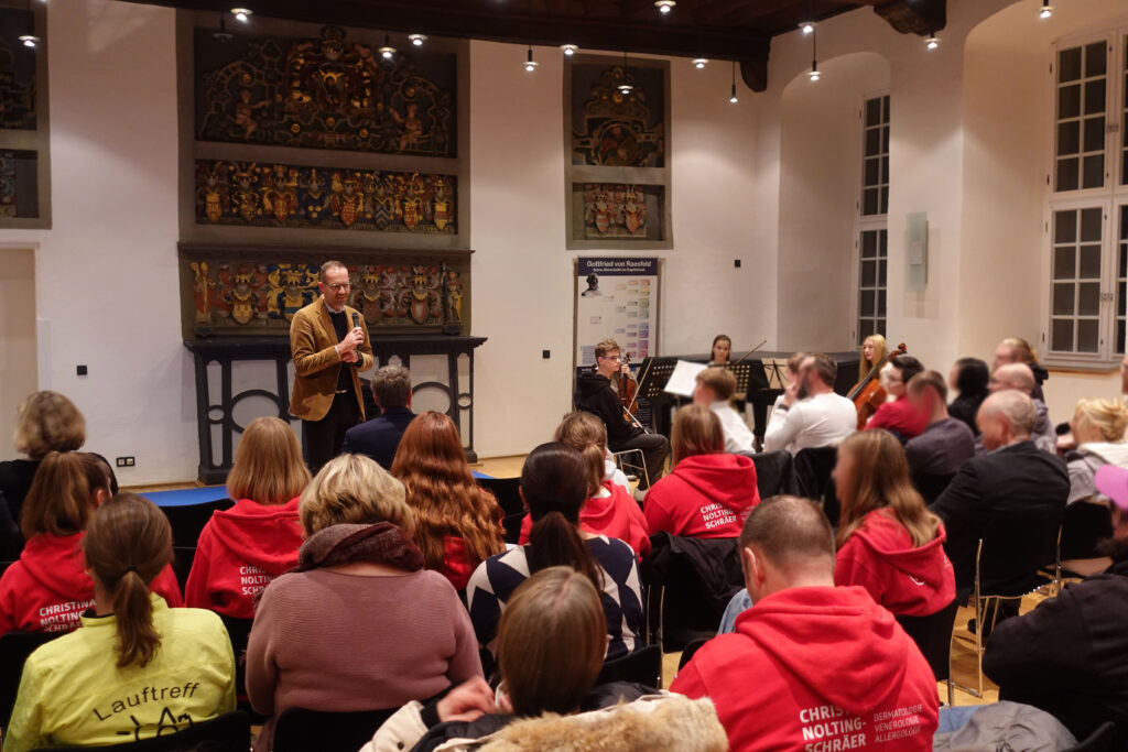 "Quartetto sin nombre" bei der Sportlerehrung der Stadt Lüdinghausen für besondere sportliche Leistungen.