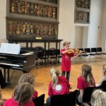 Kinder- und Jugendchöre beim Konzert 2025 in der Burg Lüdinghausen