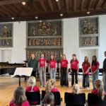 Kinder- und Jugendchöre beim Konzert 2025 in der Burg Lüdinghausen