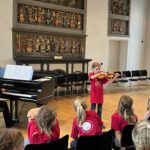 Kinder- und Jugendchöre beim Konzert 2025 in der Burg Lüdinghausen