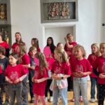 Kinder- und Jugendchöre beim Konzert 2025 in der Burg Lüdinghausen