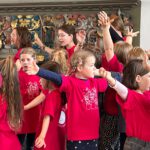 Kinder- und Jugendchöre beim Konzert 2025 in der Burg Lüdinghausen