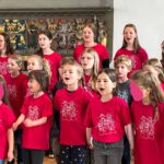 Kinder- und Jugendchöre beim Konzert 2025 in der Burg Lüdinghausen