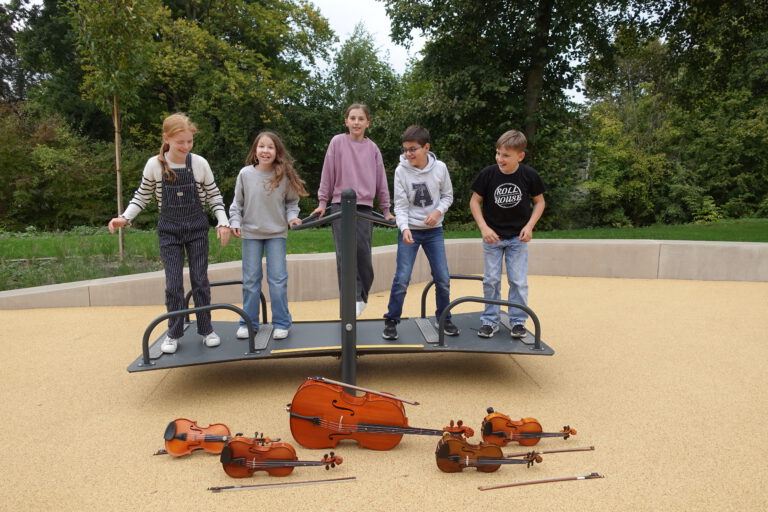 Das neue Streichquartett des Musikschulkreises hat sich formiert: Das Streich-Holz-Quartett