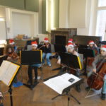 Das GSO Streicher bei der Adventskalenderaktion 2025