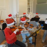 Das GSO Streicher bei der Adventskalenderaktion 2025