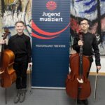 Alwin Halle und Julian Willms beim Regionalwettbewerb Jugend musiziert 2026 in Heek