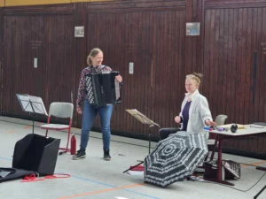 Birgit Haverkock und Heike Autering