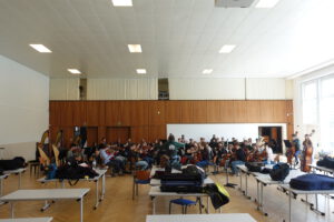 Impressionen vom Probenwochenende der Jugendorchester 2026