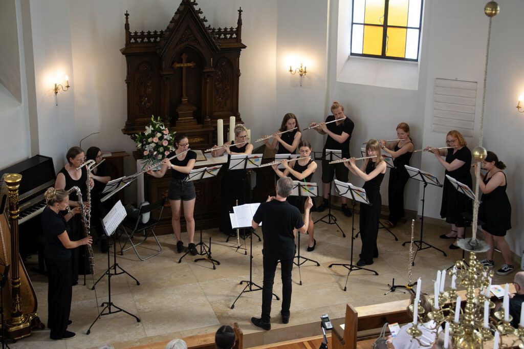Flötenensemble Querwind beim Sommerkonzert 2026